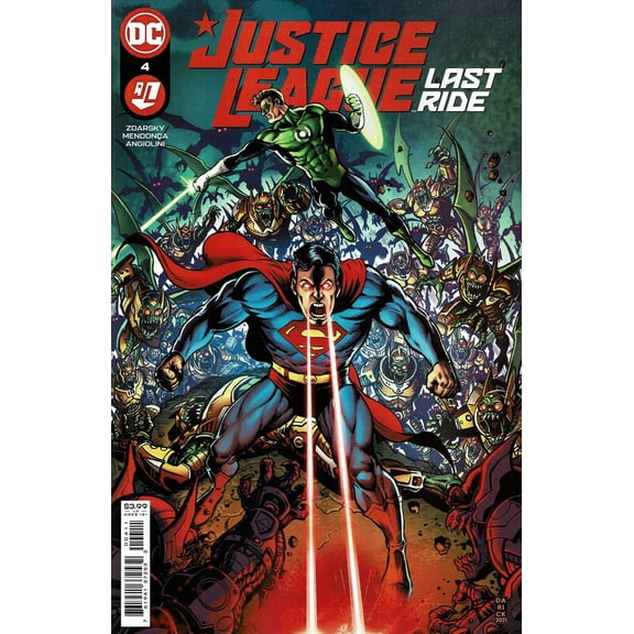 Justice League: Last Ride #4 VF ; DC Comic Book