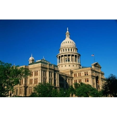 State Capitol Building Austin TX Stretched Canvas - Panoramic Images (18 x
