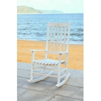 SAFAVIEH Outdoor Collection Shasta Rocking Chair White Wash