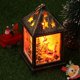 thumbnail image 2 of Linterna decorativa navideña iluminada Luz nocturna LED retro de Papá Noel, 2 of 5