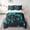 Teal, variant on Gamer Bedding Comforter Sets Teen Geometry Grid Checkered Bed in a Bag 7 Pieces, Pink Gamepad Pattern Bedding Set Gaming Video Game Controller Twin Size Comforter Set, Modern Bed Set