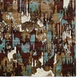 thumbnail image 3 of Illusions Splash Beige and Burgundy 8 X 11, 3 of 5