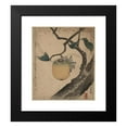 thumbnail image 2 of Katsushika Hokusai 20x22 Black Modern Framed Museum Art Print Titled - Kaki Ni Kirigirisu (1870-1900), 2 of 5