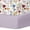 Flower/Purple, variant on Little Grape Land Crib Sheets 2 Pack for Baby Boys Girls, Soft Breathable Fitted Sheets Fit 52" x 28" Crib & Toddler Mattresses, Safari