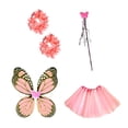 thumbnail image 4 of Ohmyroo Butterfly Wings Porch Goose Costume Set For Large 58.4 cm Figures, 4 of 9