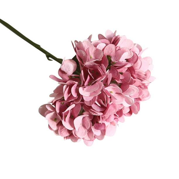onlyliua Ofertas Flash Macarons de Hortensia, Flores Artificiales, Plantas, Bonsái, Decoraciones para Bodas, Ins Wind