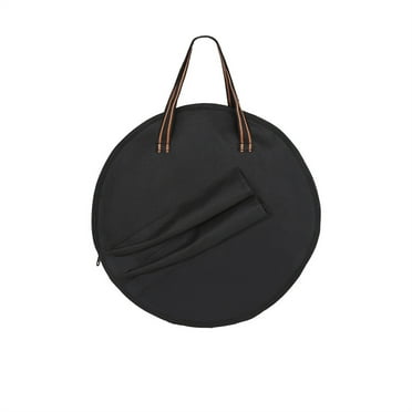 SIEYIO 14 Inch Dumb Drum Practice Pad Bag Black Oxford Cloth Carrying Bag for Case