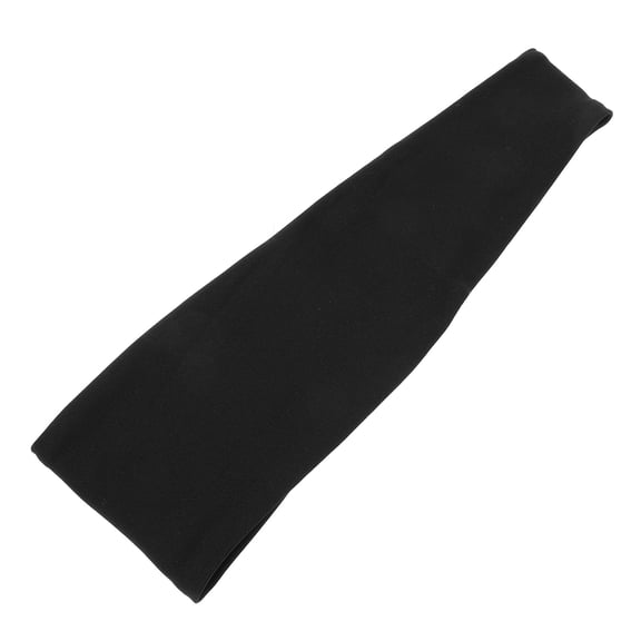 ETEREAUTY Black Elastic Sports Headband Sweat Absorbing Hairband for Running Yoga Baseball and Fitness Activities