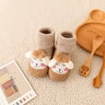 thumbnail image 2 of IROINNID Infant Baby Winter Cotton Footwear Plush Warm Shoes And Socks Kids Indoor Walking Shoes, Size 3M-3Y, 2 of 7