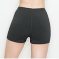 thumbnail image 4 of ALWAYS Women's 1" Waistband Yoga Lounge Shorts Charcoal 2 S, 4 of 7