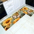 thumbnail image 2 of Flower Plant Floral Sunflower Boho Anti Fatigue Kitchen Rug Non Slip Kitchen Floor Mats Comfort Standing Mats Farmhouse Chef Mats, 2 of 5