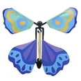 thumbnail image 4 of UOWEG Flying Butterfly Colorful Magic Fluttering Kids Toy Rubber Band Set, 4 of 5