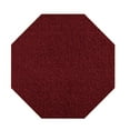 thumbnail image 1 of Galaxy way kids Favorite area rugs with Rubber Marine Backing for Patio, Porch, Deck, Boat, Basement or Garage with Premium Bound Polyester Edges Burgundy 4' Octagon, 1 of 1