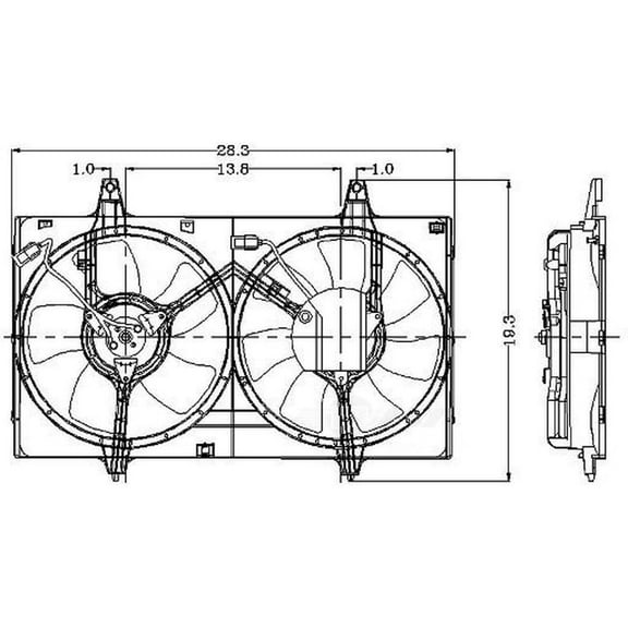 Engine Cooling Fan Assembly
