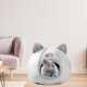 thumbnail image 2 of Mascota nido cama cachorro suave cálido cueva casa invierno saco de dormir almohadilla - L 36CM Sunnimix Perrera lavable con cama nido, 2 of 8