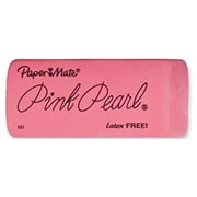 Paper Mate Pink Pearl Premium Erasers, Large, 3-Count