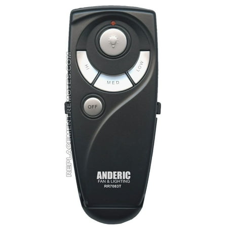 Anderic Uc7083t For Hampton Bay P N Rr7083t Ceiling Fan Remote