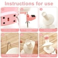 thumbnail image 3 of HLONK 2Pcs Yarn Ball Winder Efficient Yarn Spinner Low Noise Thread Winder Easy to Install Crocheting Spinner Wool Winding Machine for Crocheting Knitting, 3 of 10