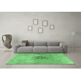 thumbnail image 3 of Ahgly Company Indoor Rectangle Persian Emerald Green Traditional Area Rugs, 8' x 10', 3 of 4
