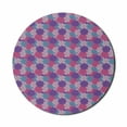 thumbnail image 1 of Ethnic Mouse Pad for Computers, Composition with Oriental Motifs Mandala Inspired Swirl and Circles, Round Non-Slip Thick Rubber Modern Gaming Mousepad, 8" Round, Multicolor, by Ambesonne, 1 of 2