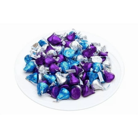 HERSHEY'S Kisses Assorted, Bulk Delicious Chocolate Candy (2 Pounds)