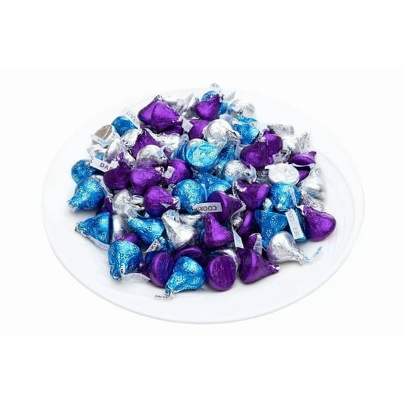 HERSHEY'S Kisses Assorted, Bulk Delicious Chocolate Candy (2 Pounds)