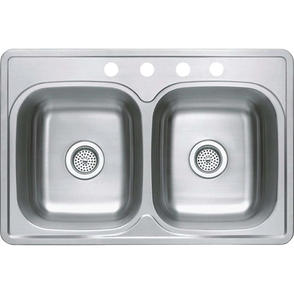 CMI 33x22x7 Dbl Ss Sink 481-5475
