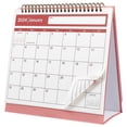 thumbnail image 4 of Miangastore Jan 2024-Jun 2025 Table Calendar Note Blocks Planner Monthly Calendar Thick Paper Desk Calendar (Pink), 4 of 8