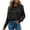 Black, variant on Babysbule Plus Size Womens Sweaters Women Casual Fashion Pullover Long Sleeve Round-Neck Knitted Sweater Tops Women's Fashion