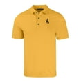 thumbnail image 2 of Men's Cutter & Buck Gold Wyoming Cowboys Forge Eco Stretch Recycled Polo, 2 of 3