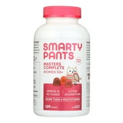 Smartypants Masters Complete Women 50+ Blueberry Orange Crme Strawberry Banana Gummies - 1 Each - 120 CT