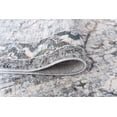thumbnail image 6 of Traditional 2x3 Area Rug (2' x 3'4'') Oriental Gray, Teal Indoor Scatter Easy to Clean, 6 of 10
