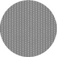 thumbnail image 1 of Ahgly Company Machine Washable Indoor Round Transitional Iridium Black Area Rugs, 6' Round, 1 of 7