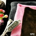thumbnail image 4 of Couverture électrique portable lavable en machine pour canapé-lit, peluche douce pour le camping, voyage chaud, chauffage USB, réglage de la minuterie de voiture, 4 of 5