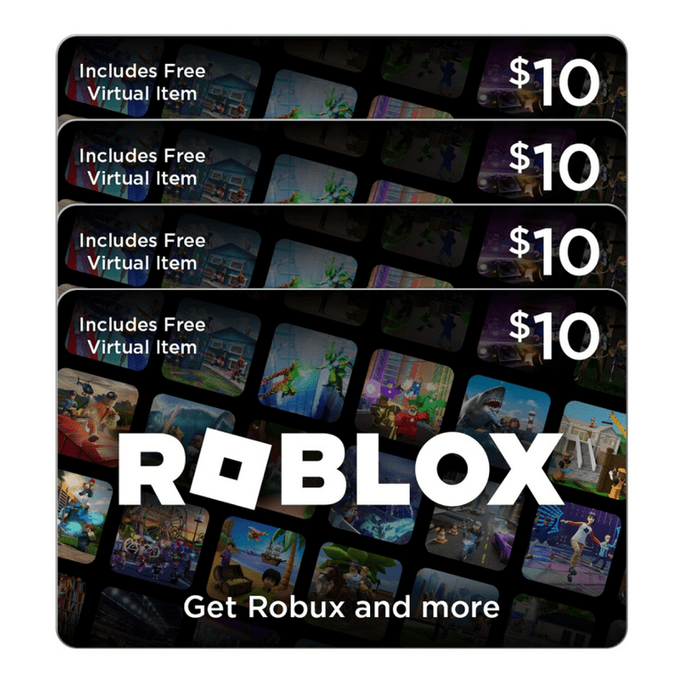 Roblox Digital Multipack - 4 x 10 [Digital]