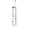 thumbnail image 2 of ANGARA Natural Pave-Set Diamond Infinity Heart Pendant in Platinum for Women (Size-1.65mm| Color-I-J| Clarity-I1-I2) | April Birthstone, Anniversary, Jewelry Gift for Women | Natural Diamond Necklace, 2 of 7