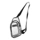 thumbnail image 4 of Bolso de hombro para hombres,Bolso de pecho transparente Bolso de pecho transparente ajustable Bolso bandolera Diseño revolucionario, 4 of 12