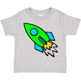 thumbnail image 3 of Inktastic Cute Green Rocket Boys or Girls Toddler T-Shirt, 3 of 5