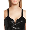 thumbnail image 4 of Madden NYC Juniors’ Sequin Bustier Top, Sizes XS-XXXL, 4 of 5