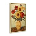 thumbnail image 2 of Stupell Industries Cottage Rustic Flower Display Gold Floating Frame Canvas Art, 17 x 25, by Petals Prints Design, 2 of 8