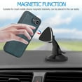 thumbnail image 3 of for iPhone 16e PU Leather 2 in 1 Case, Detachable Magnetic Wallet Case with Card Holder, Removable Flip Folio Cover with Stand Shockproof Protective Phone Cover, Compatible with MagSafe, Navyblue, 3 of 8