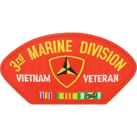 - U.S.M.C. 3rd Marine Division Vietnam Veteran Hat Patch