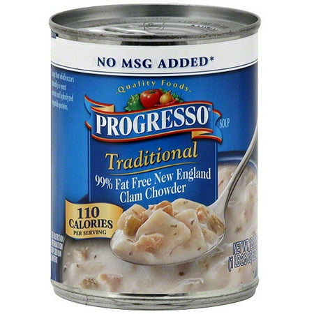 ***Discontinued by Kehe 06_15***Progresso New England Clam Chowder Soup, 18.5 oz (Pack of 12)