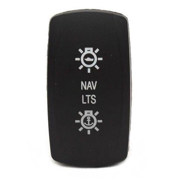 Carling On/Off/On Contura V Boat Rocker Switch | NAV LTS 10 Spade 12V