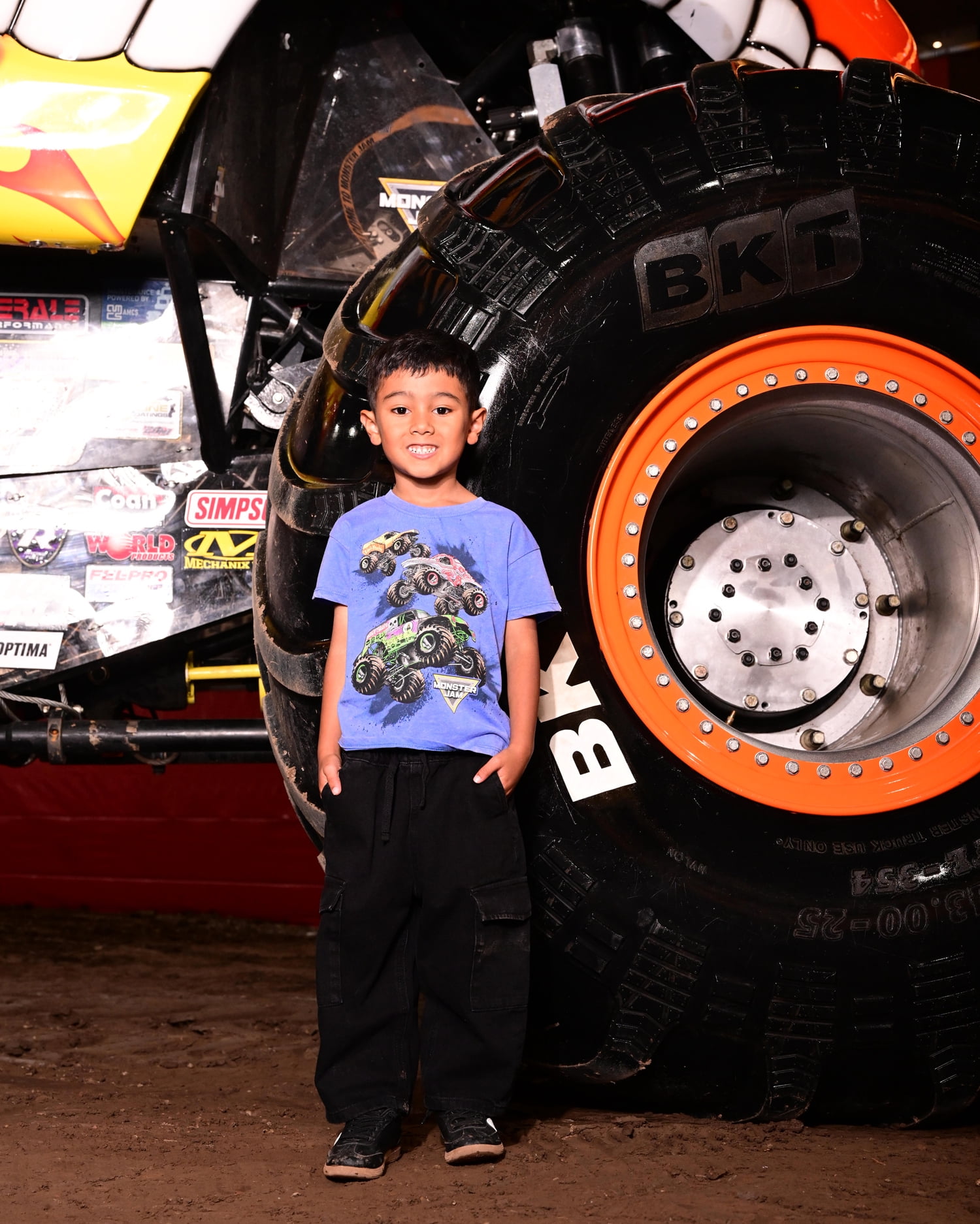 Monster Jam Toddler Graphic Crewneck Tee with Short Sleeves, Sizes 12M-5T