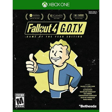 Fallout 4 GOTY Edition, Bethesda, Xbox One, (Best Games Like Fallout 4)