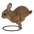 thumbnail image 6 of Hi-Line Gift Ltd. Hare Cub Jumping Statue, 6 of 7