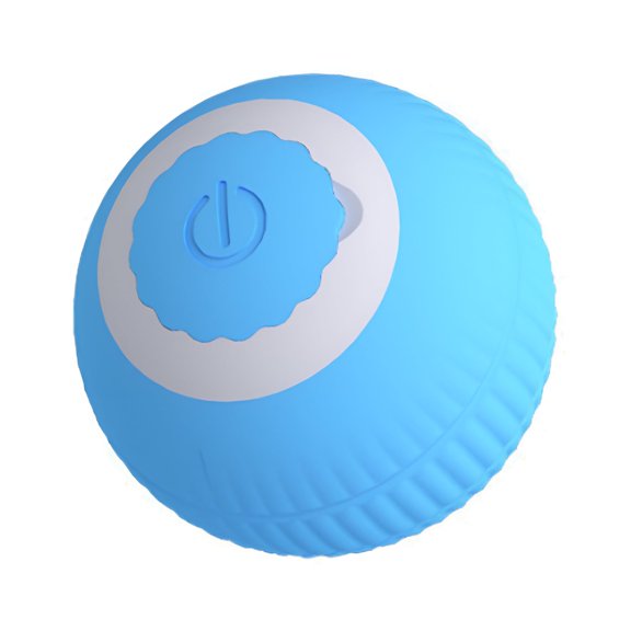 BESTSKY Cat Toys for Indoor Cats,Smart Rolling Ball Cat Toy,Intelligent Obstacle Avoidance Automatic Cat Toy,Blue