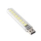 thumbnail image 2 of Tholdsy Luces nocturnas portátiles 8 LED 3-5V 200LM 3000K/7000K Interfaz USB Computadoras portátiles para interiores Adaptador de carga Lámpara de Electrónica Luz blanca, 2 of 6