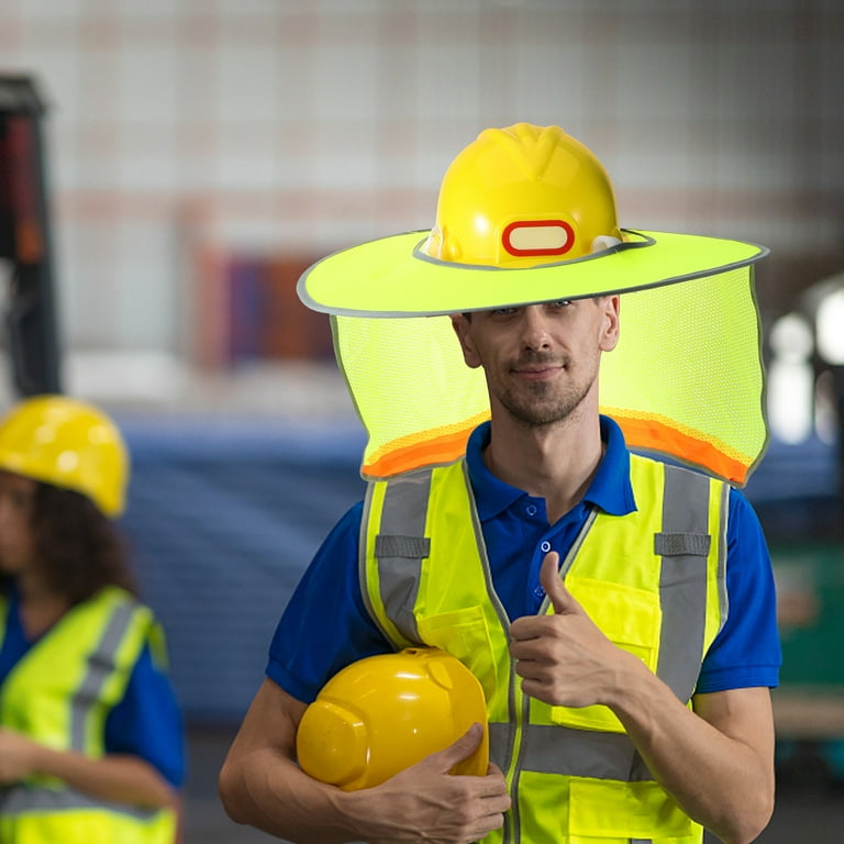 Hard Hat Brim Shade Safety Hat Shade Outdoor Hardhat Sun Shade Construction  Sun Visor